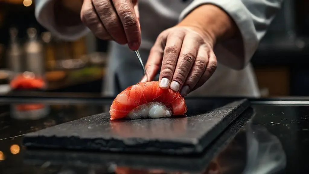 7 Pilares Essenciais: Otimizando a Montagem de Sushi e Sashimi para Chefs