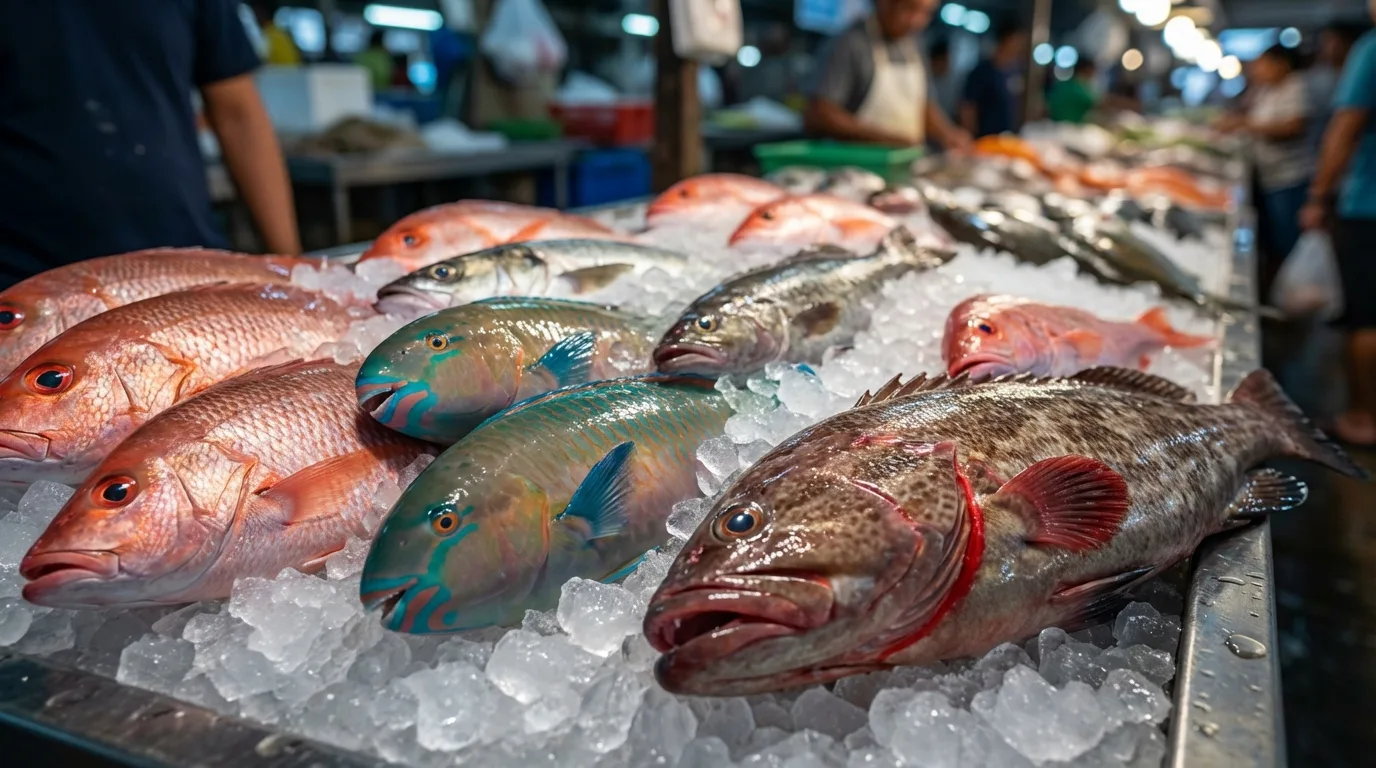 Peixe Tropical Fresco: Guia para Identificar e Evitar Ciguatera
