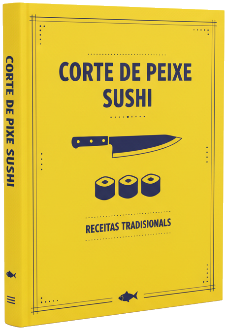 eBook - Dominando o Corte de Peixe para Sushi Japonês Tradicional