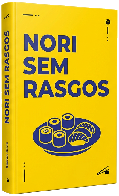 eBook - Segredos do Nori Perfeito para Sushi Autêntico