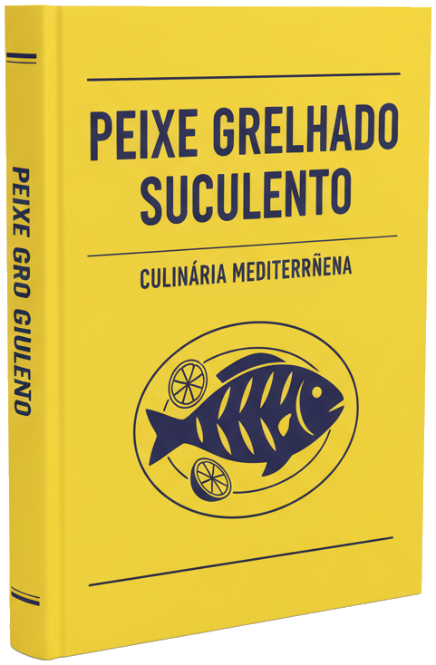 eBook - 7 Segredos do Grelhado Perfeito: Adeus Peixe Mediterrâneo Seco