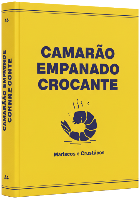 eBook - 7 Segredos do Chef: A Crocância Perfeita do Camarão Empanado