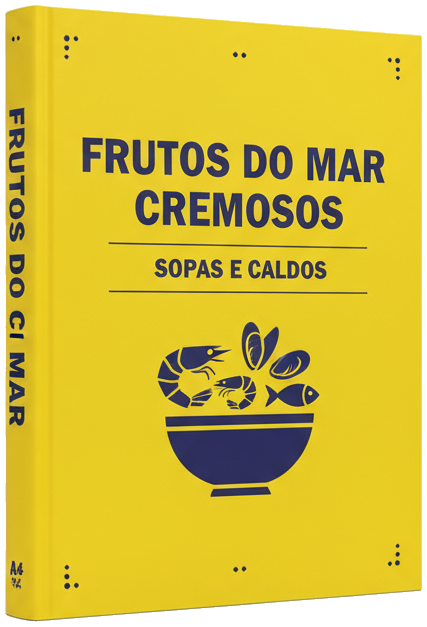 eBook - Guia Definitivo: Sopas Cremosas de Frutos do Mar Sem Talhar
