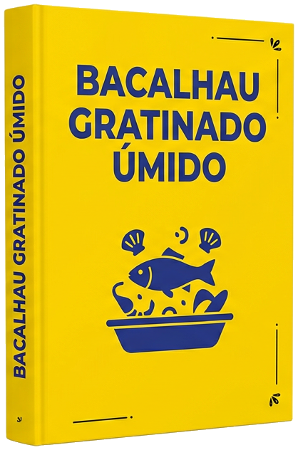 eBook - Bacalhau Gratinado Perfeito e Úmido