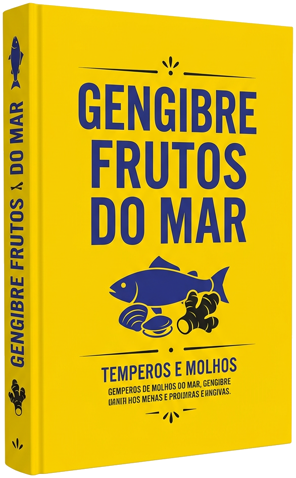eBook - Gengibre e Frutos do Mar: Equilíbrio Perfeito