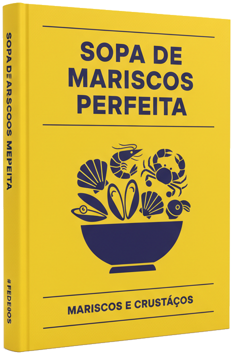 eBook - 5 Segredos: Reaqueça Sopa de Mariscos Cremosa Sem Talhar