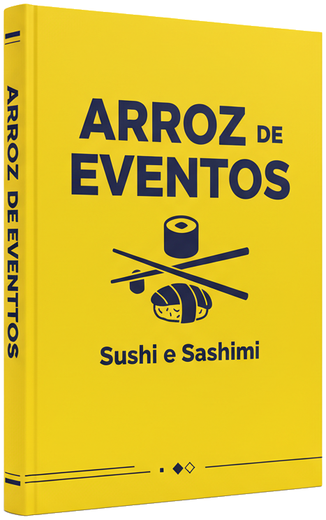 eBook - Arroz de Sushi Perfeito para Eventos em Massa