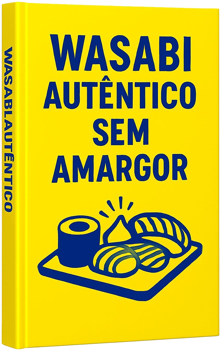 eBook - Wasabi Fresco Perfeito: Sem Amargor, Sabor Autêntico