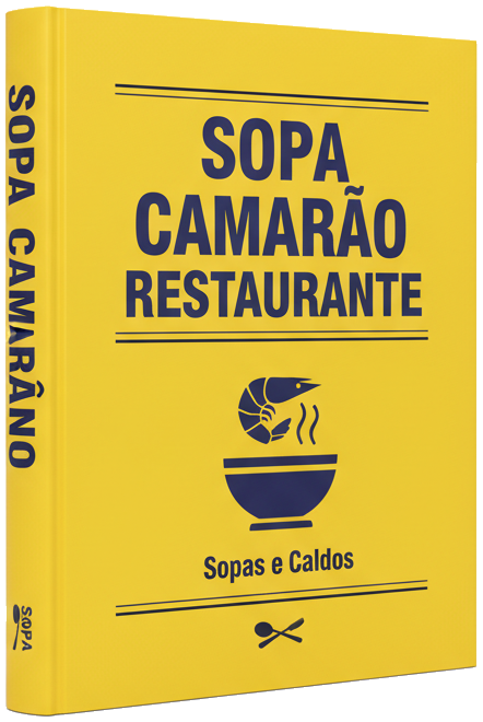 eBook - Segredos da Sopa de Camarão Cremosa